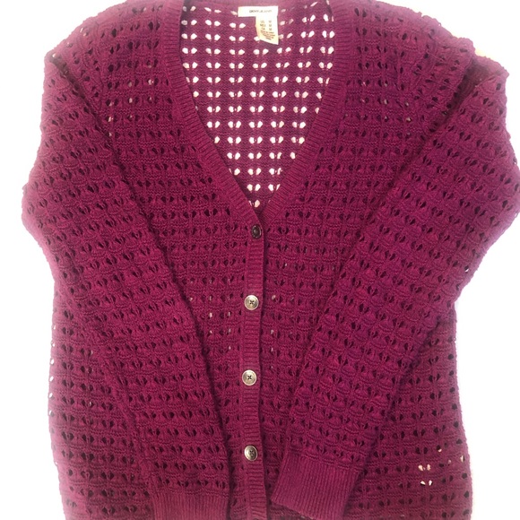 DKNY Jeans cardigan, Sz M - Picture 2 of 6